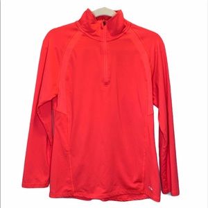 CHAMPION HALF ZIPPER SPANDEX TYPE RUNNING JACKET